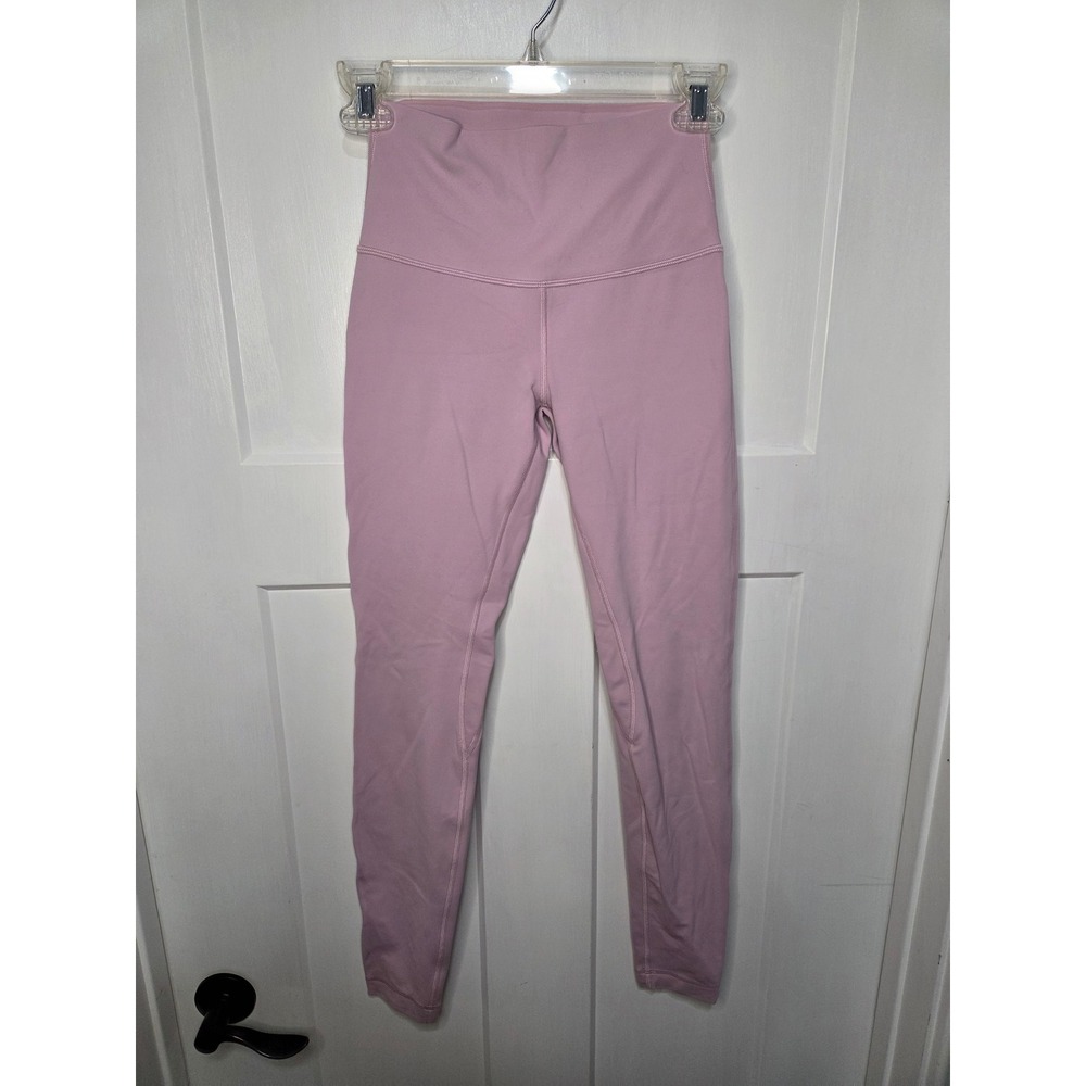 Align High-Rise Pant 28" Double Lined Legging Pink Peony